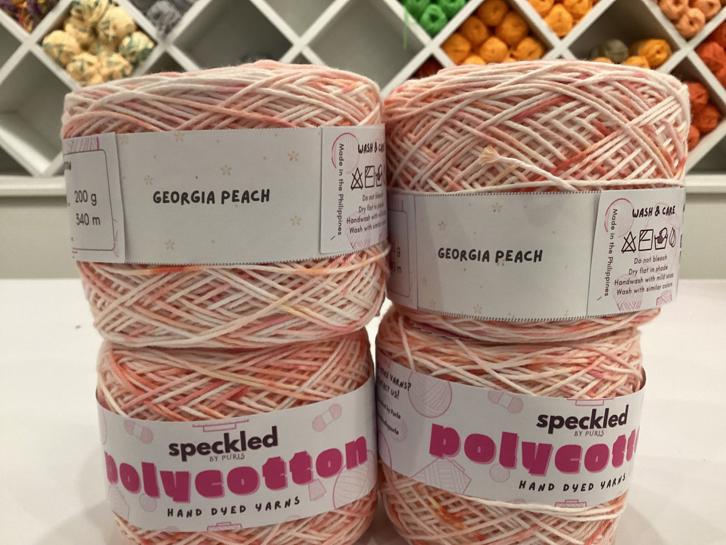 Polycotton Cakes by @speckledbypurls