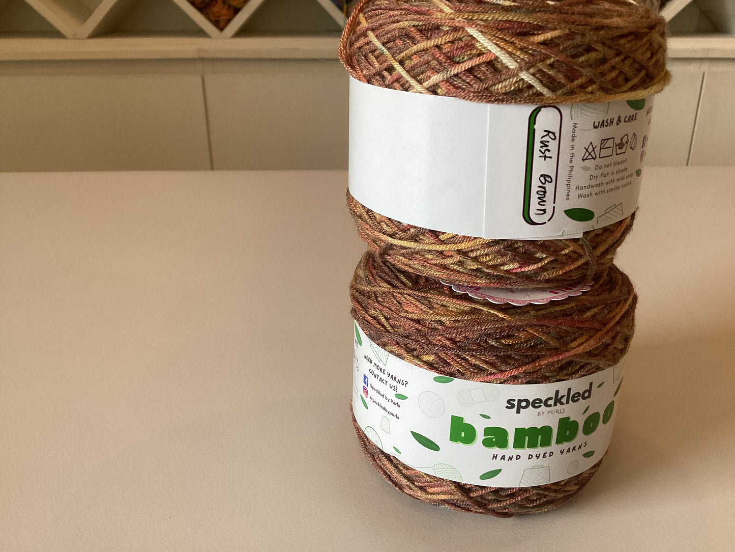 Bamboo Cotton Cakes by @speckledbypurls