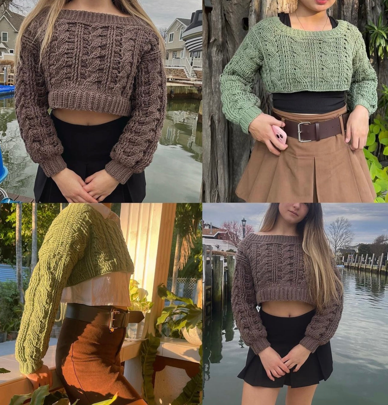 Ivy Shrug/Sweater Crochet Written Pattern