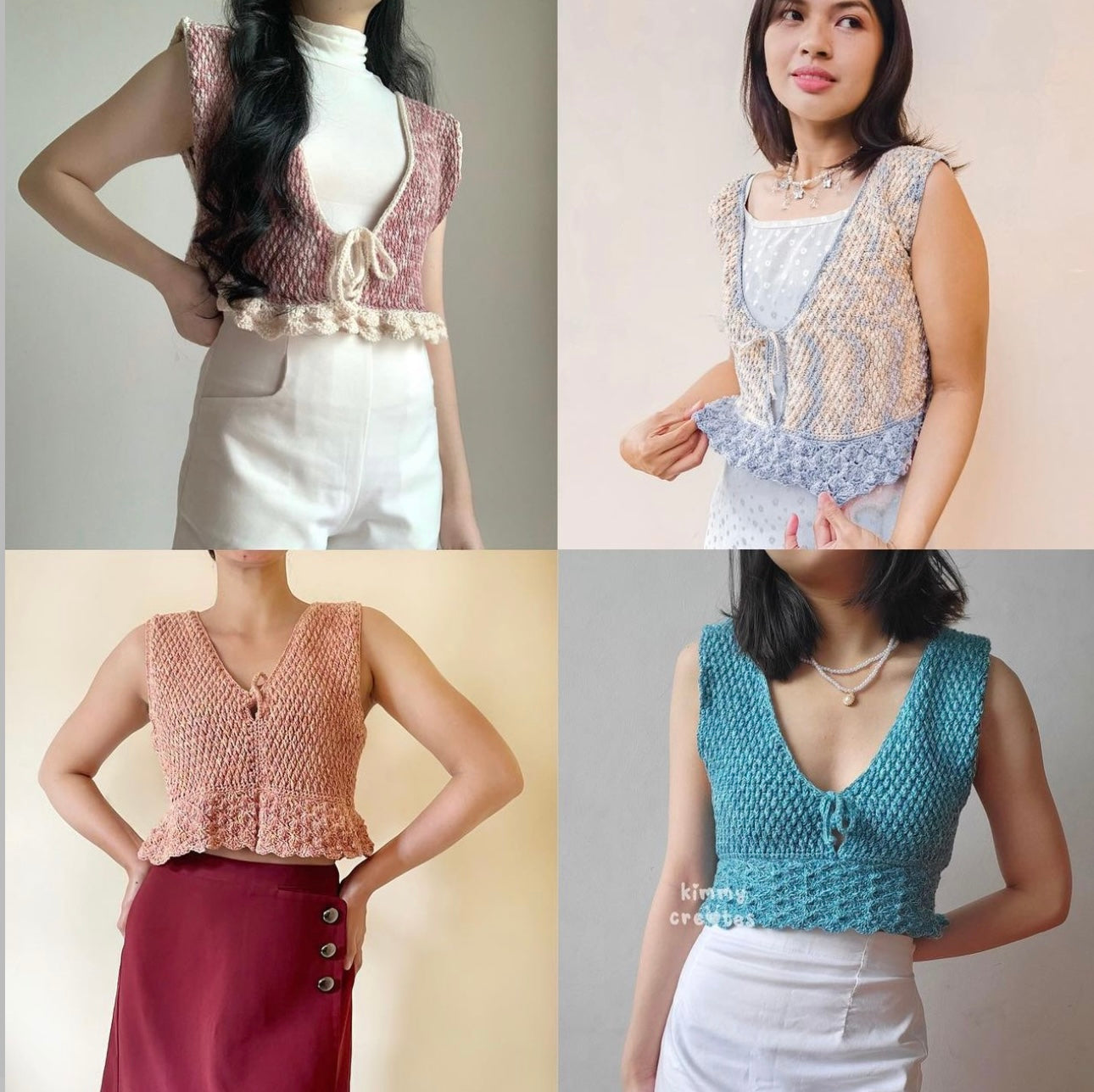 Kira Top Crochet Written Pattern