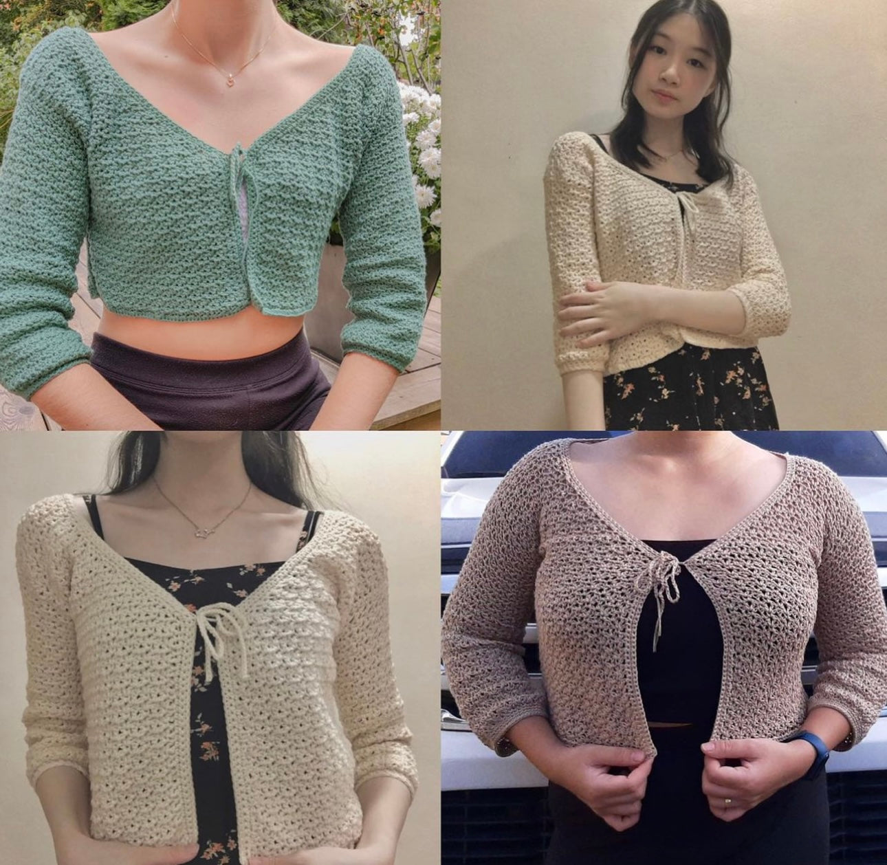 Dahlia Top Crochet Written Pattern