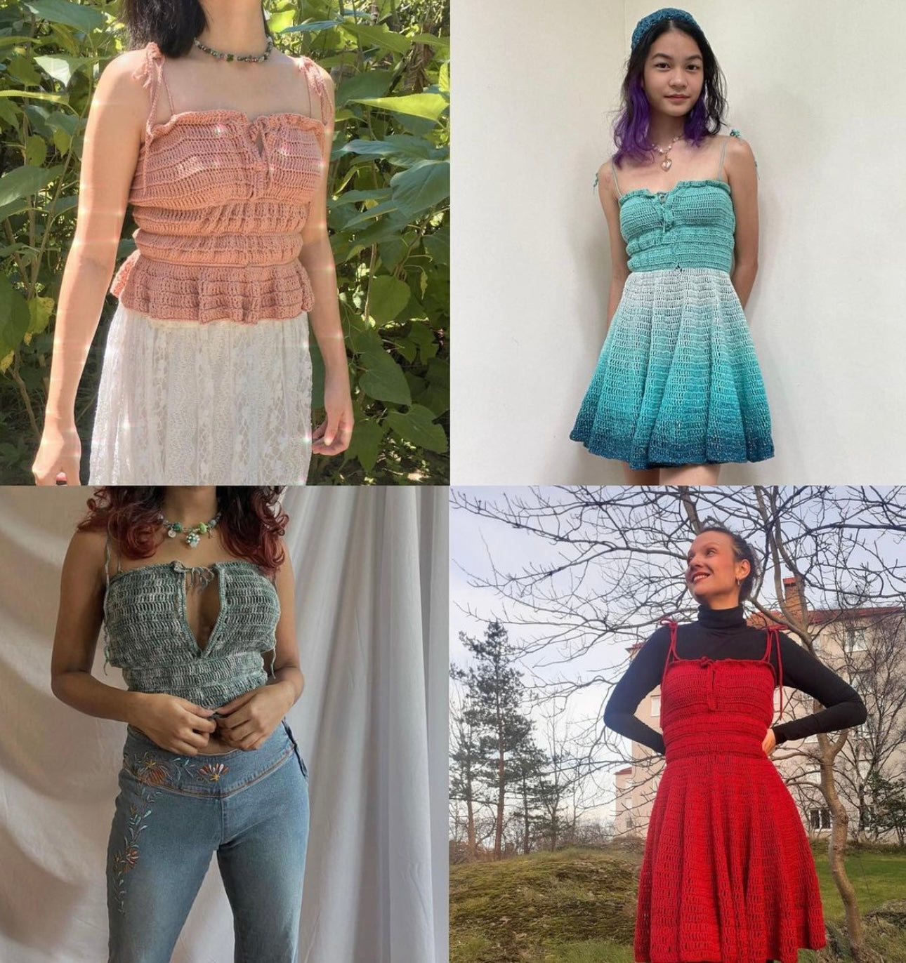 Gaia Top/Dress Crochet Written Pattern