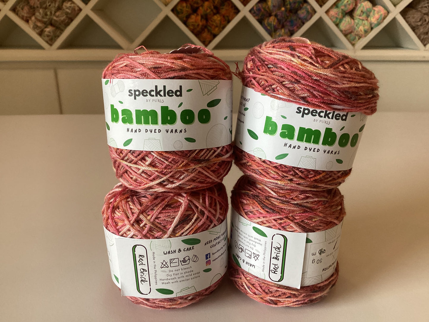 Bamboo Cotton Cakes by @speckledbypurls