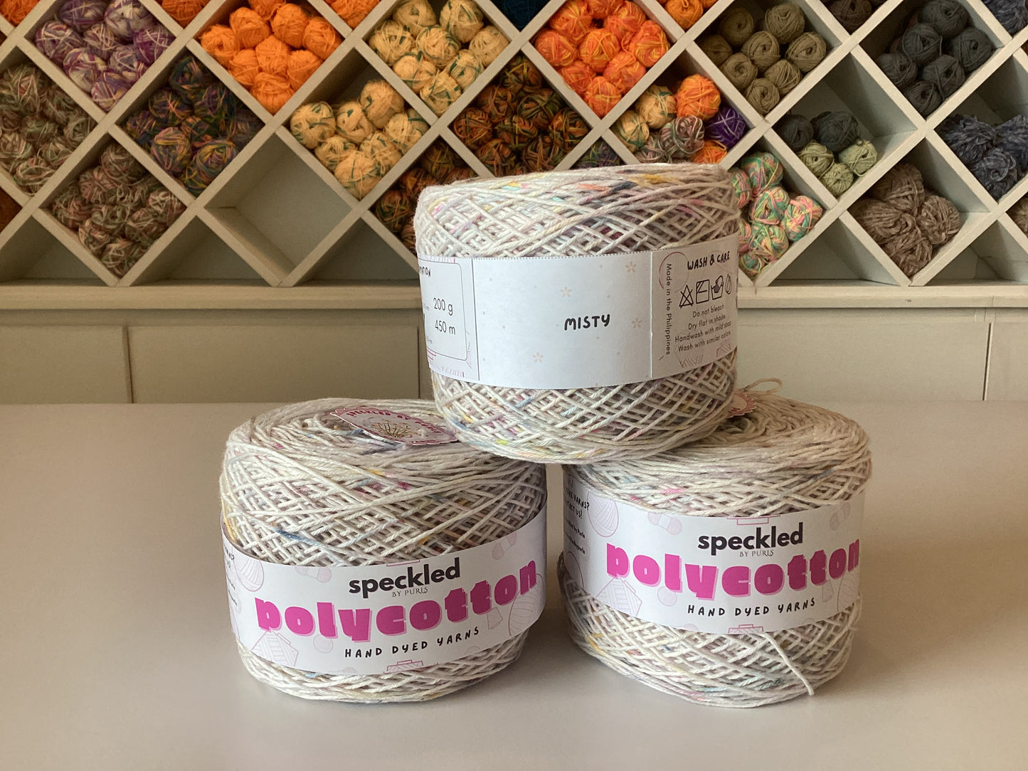 Polycotton Cakes by @speckledbypurls