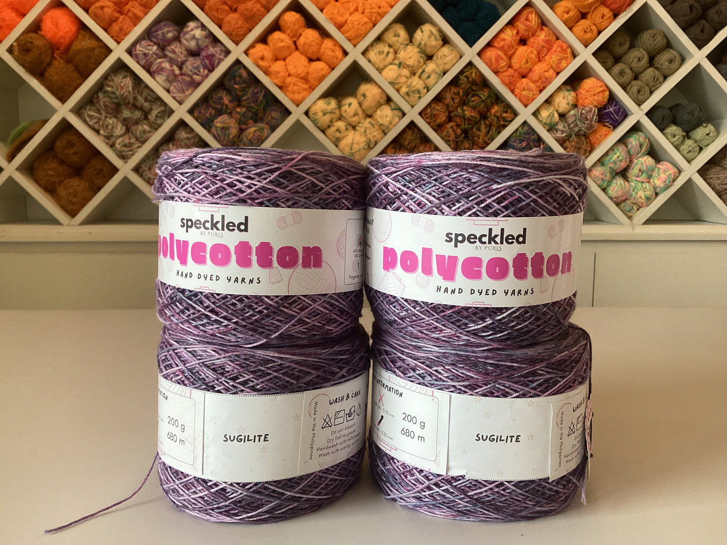 Polycotton Cakes by @speckledbypurls