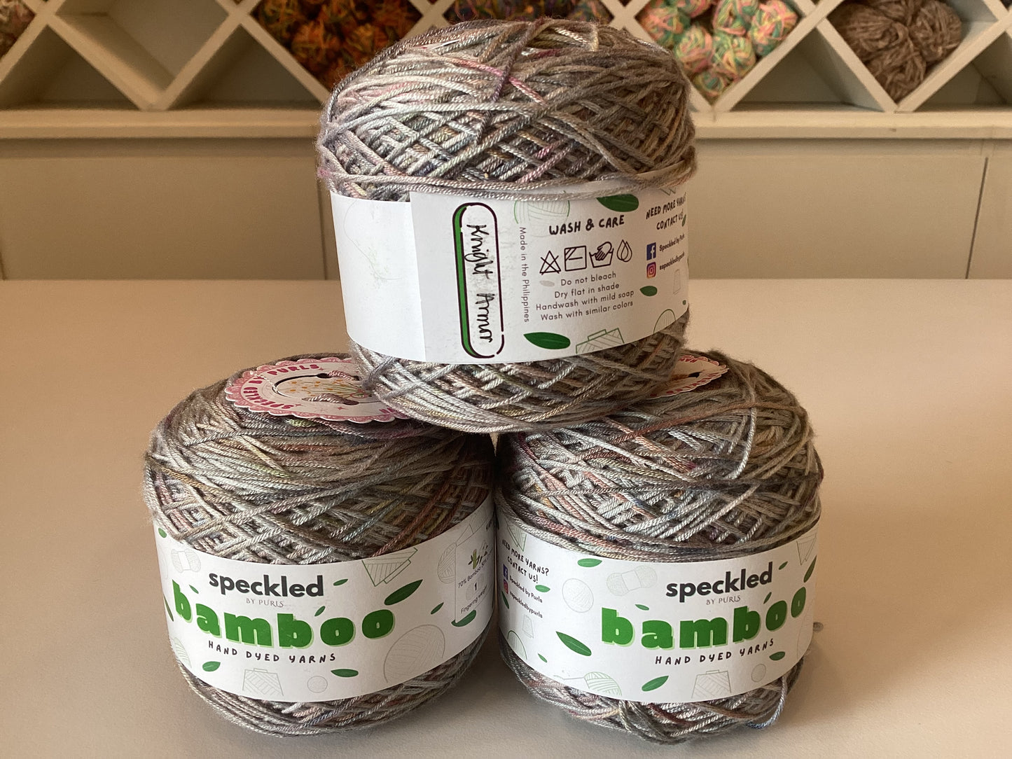 Bamboo Cotton Cakes by @speckledbypurls