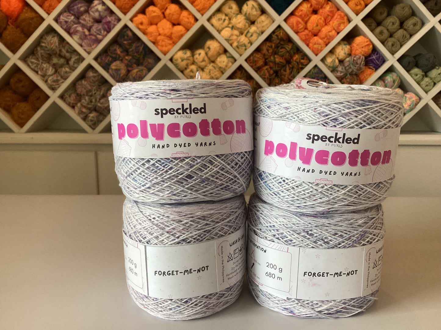 Polycotton Cakes by @speckledbypurls