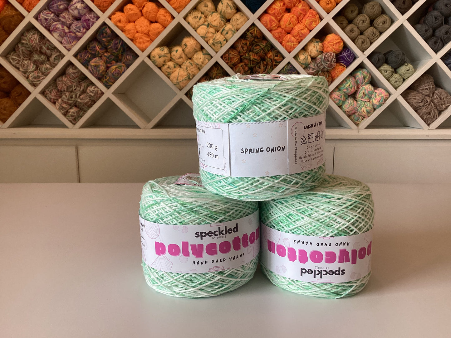 Polycotton Cakes by @speckledbypurls