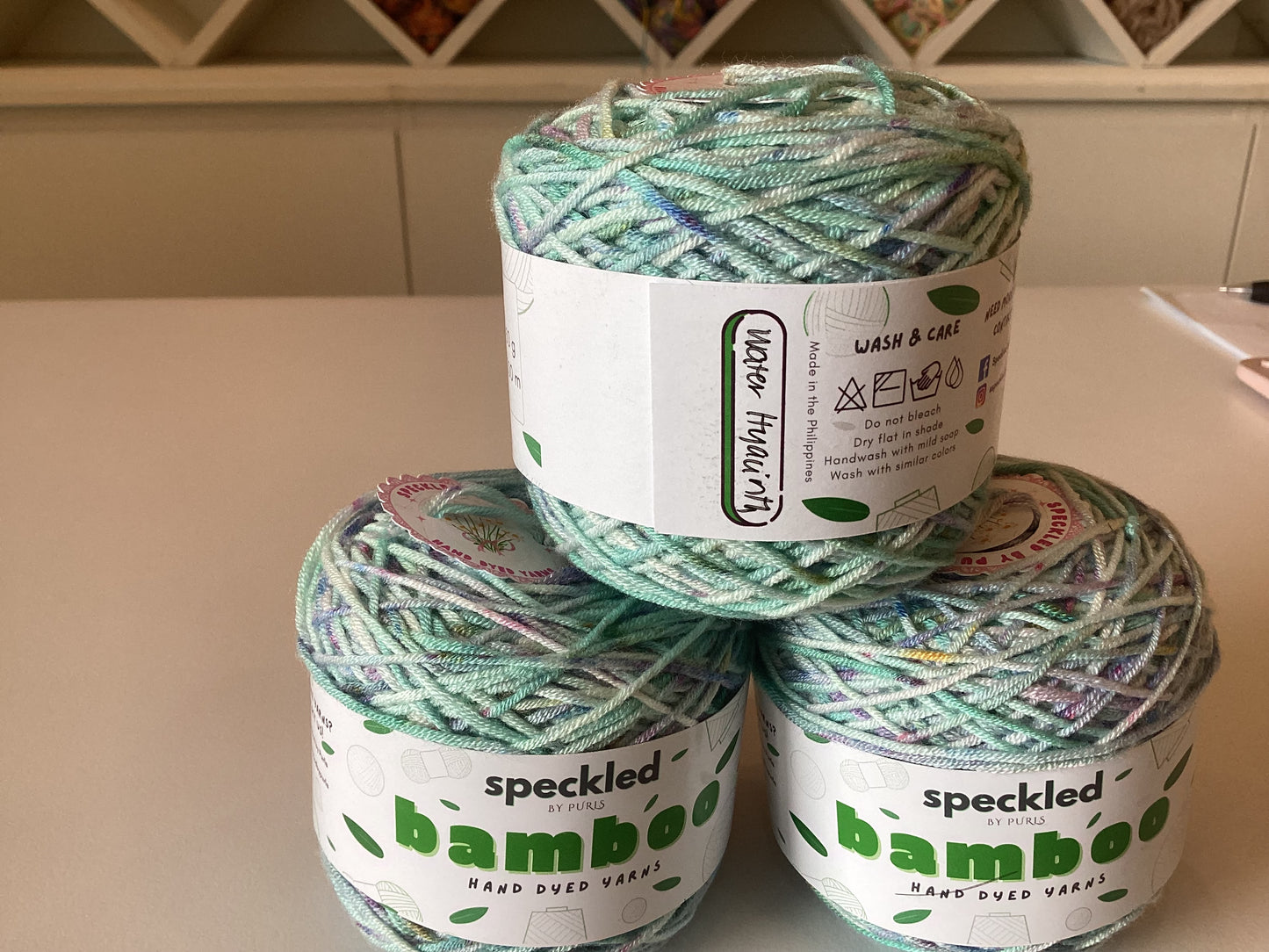 Bamboo Cotton Cakes by @speckledbypurls