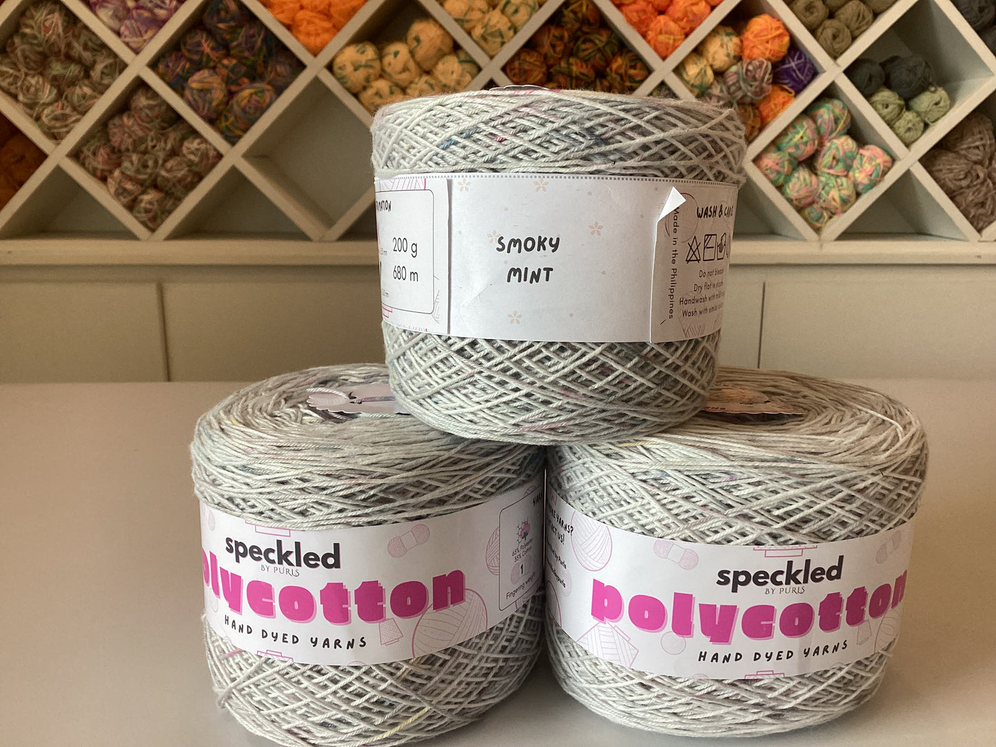 Polycotton Cakes by @speckledbypurls