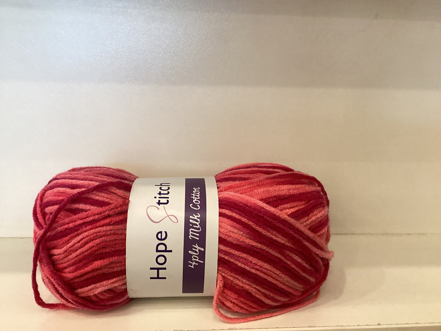 4ply Acrylic Milk Cotton Yarn - 50g