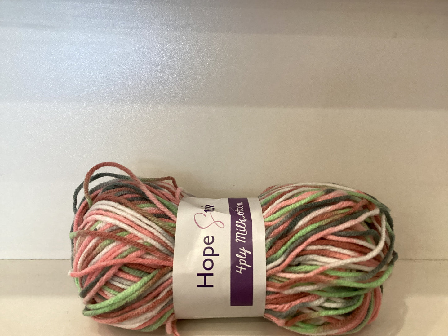 4ply Acrylic Milk Cotton Yarn - 50g