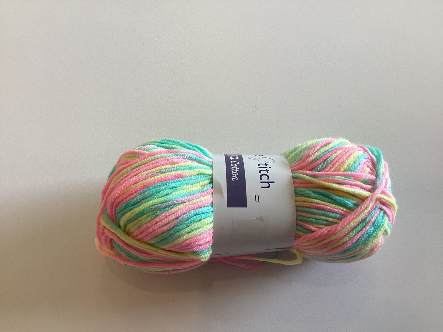 4ply Acrylic Milk Cotton Yarn - 50g