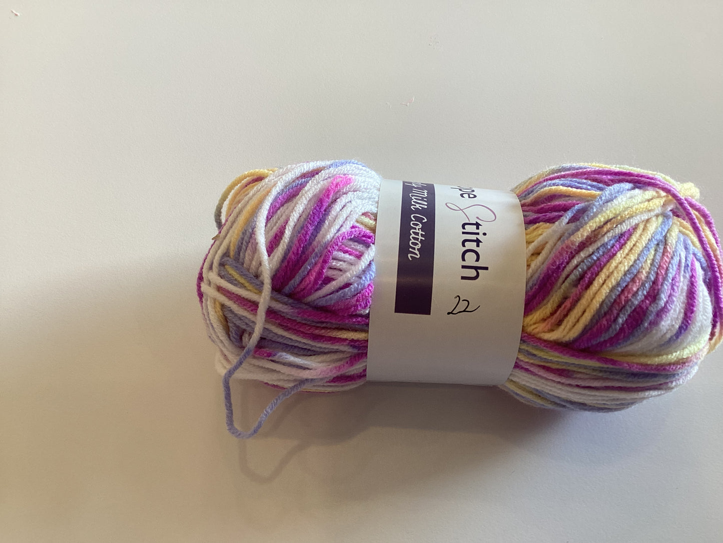 4ply Acrylic Milk Cotton Yarn - 50g