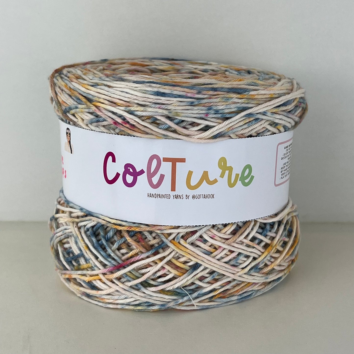 Hand-dyed 8ply yarns by @col.ture
