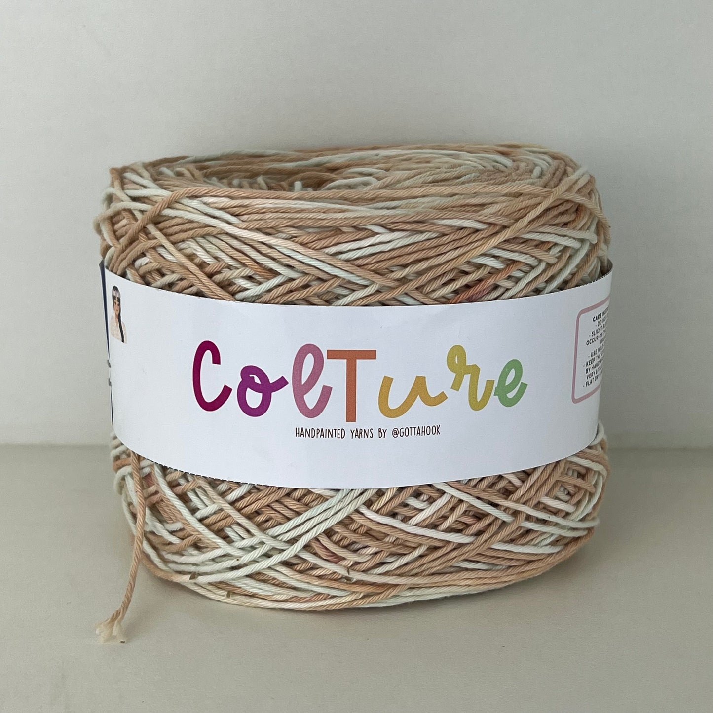 Hand-dyed 8ply yarns by @col.ture